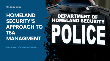Homeland Security's Approach to Tsa Managment